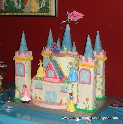 Princess Castle Cake