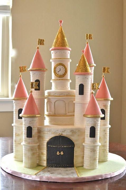 Princess Castle Cake