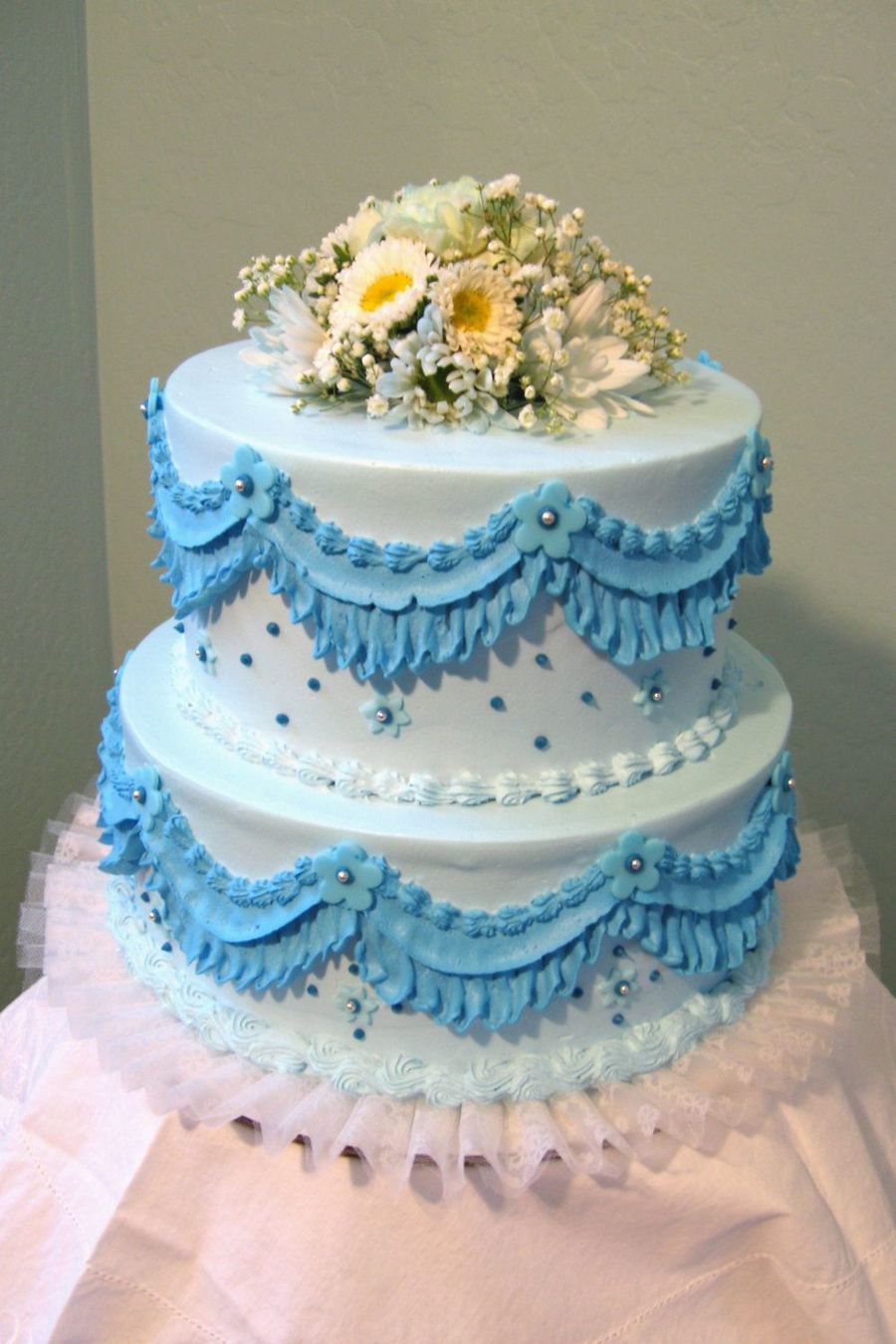 Quinceanera Cakes with Blue