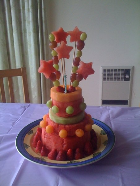 RealFruit Birthday Cake