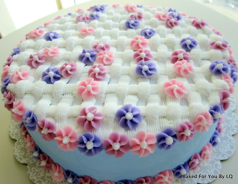 Royal Icing Drop Flowers