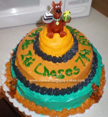 Scooby Doo Birthday Cake