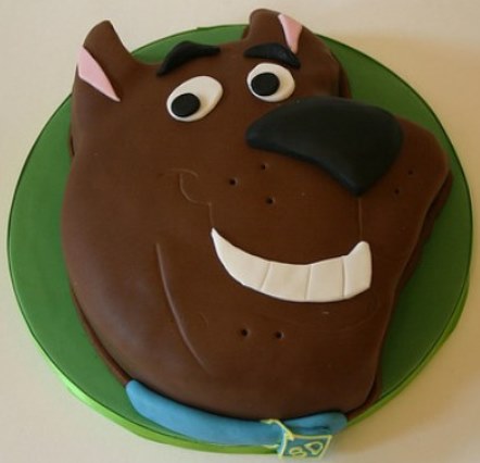 Scooby Doo Homemade Birthday Cake