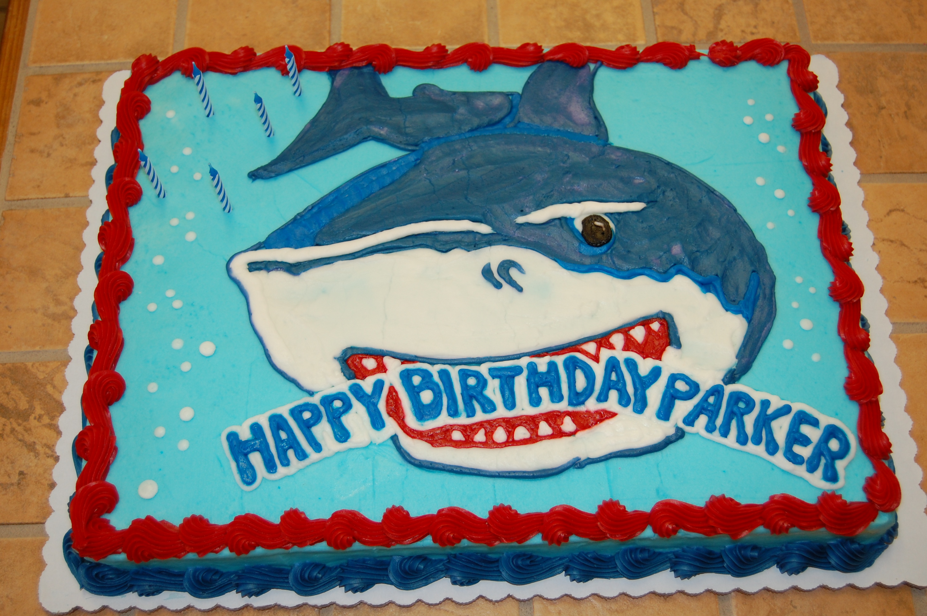 9 Photos of Awesome Shark Birthday Cakes