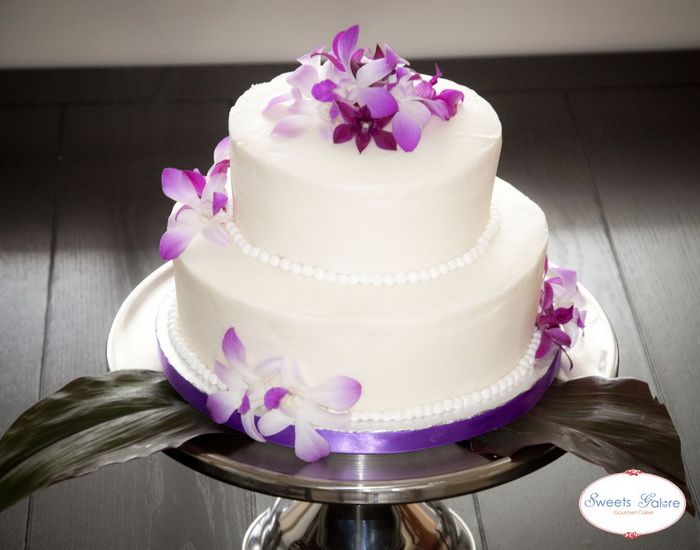 12 Hawaiian Fresh Flower Wedding Cakes Photo Hawaiian Wedding