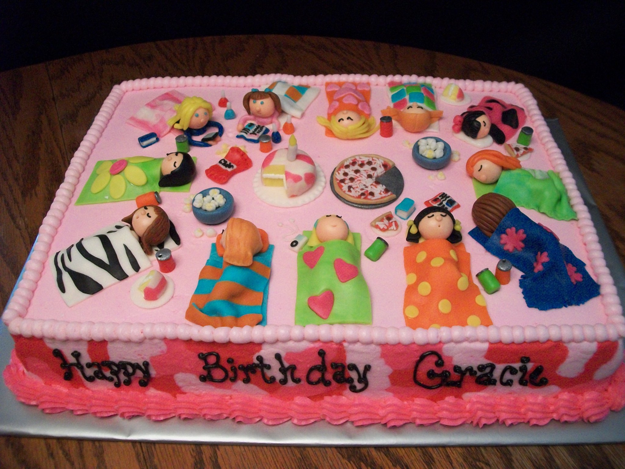 Slumber Party Cake