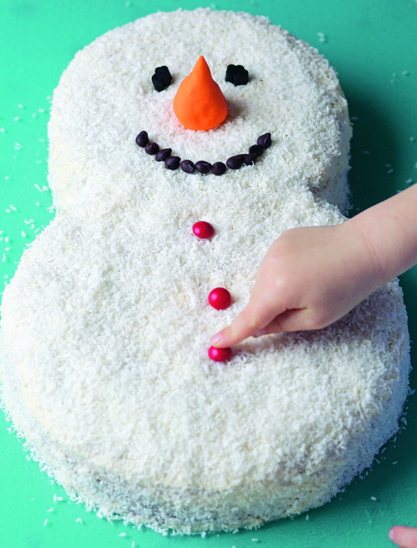 Snowman Cake Recipe