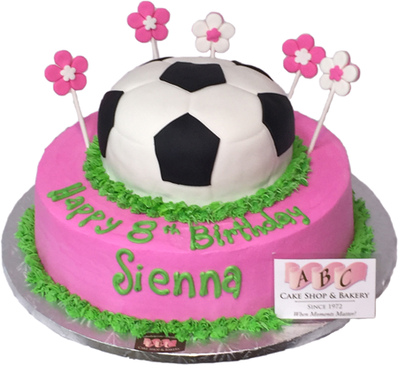 Soccer Ball Cake