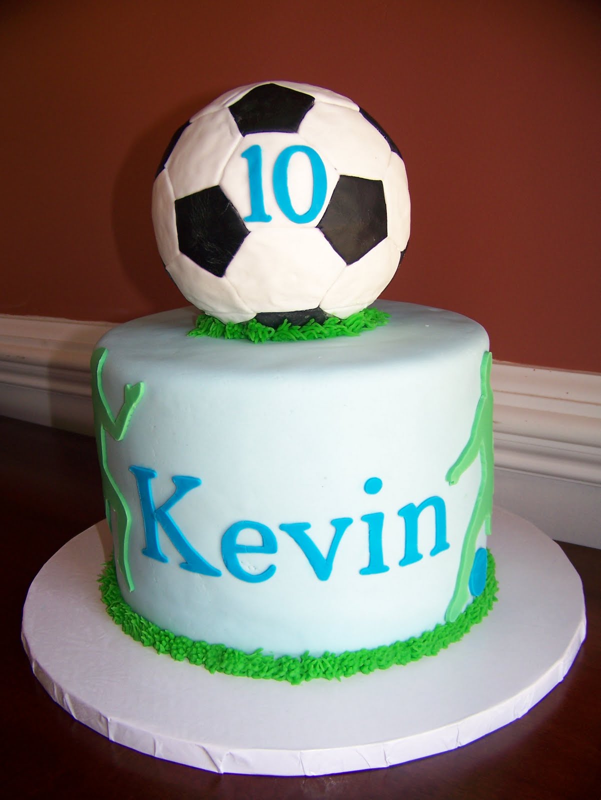 Soccer Birthday Cake