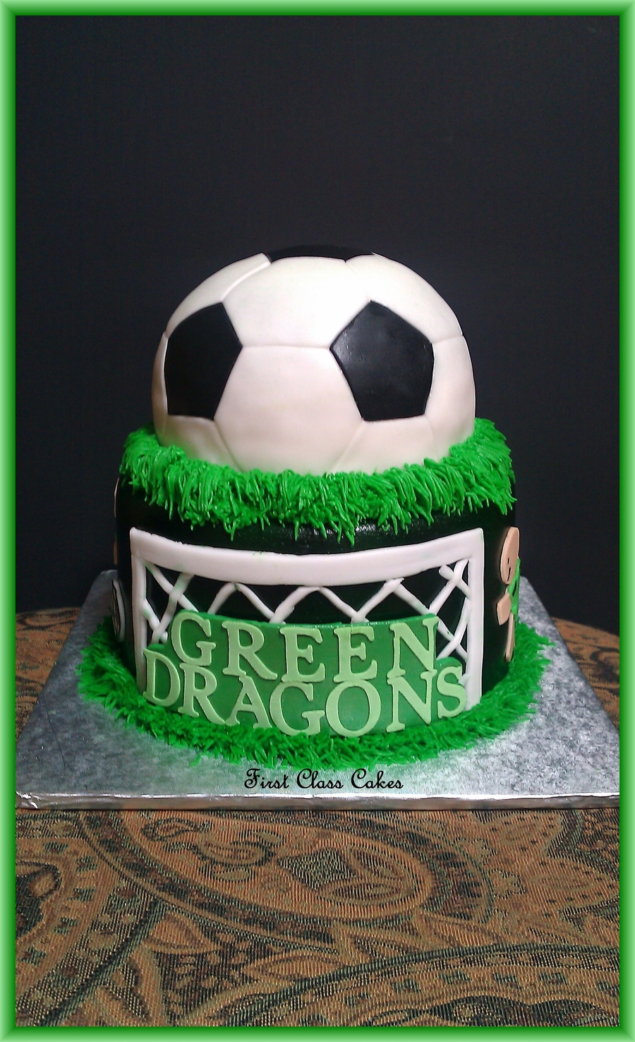 Soccer Birthday Cake