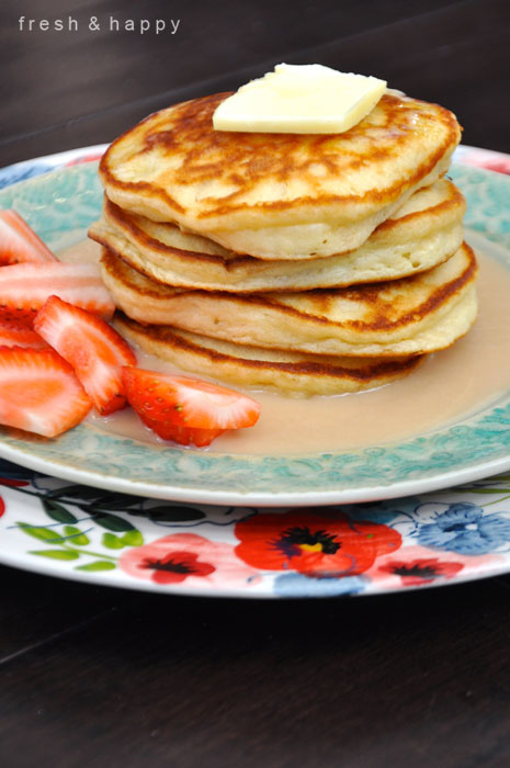 Sour Cream Pancakes