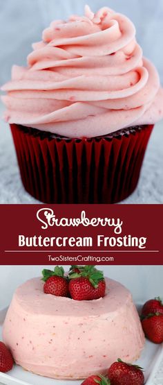 Strawberry Buttercream Frosting