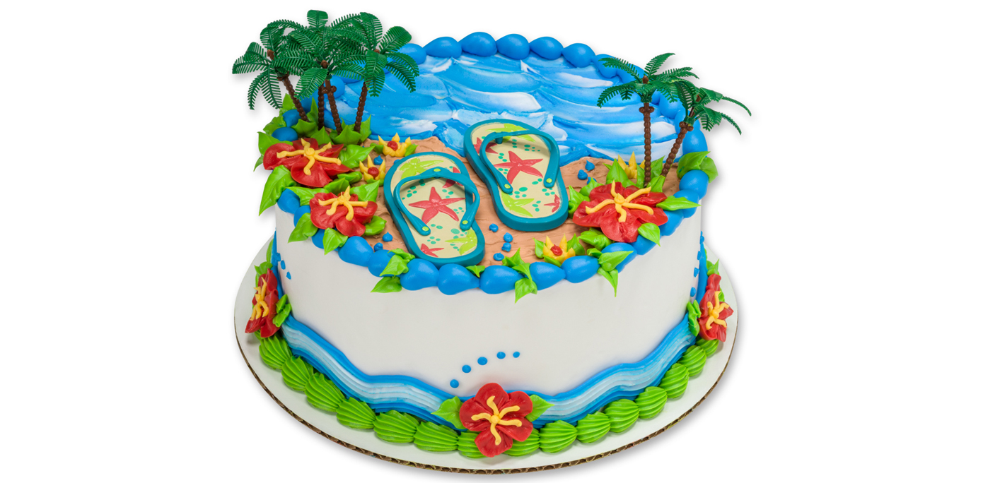 Summer Luau Cake Ideas