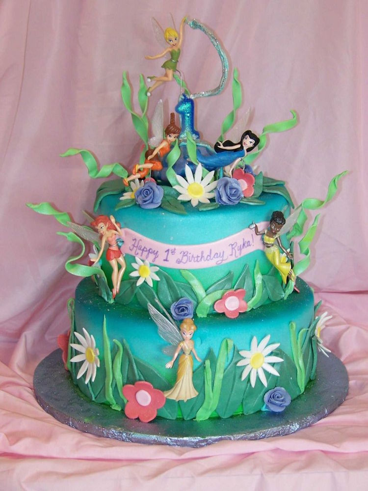 Tinkerbell Birthday Cake