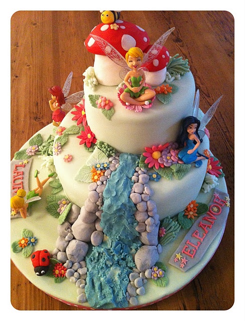 Tinkerbell Birthday Cake