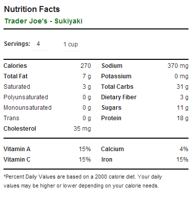 Trader Joe's Crackers Nutrition Facts