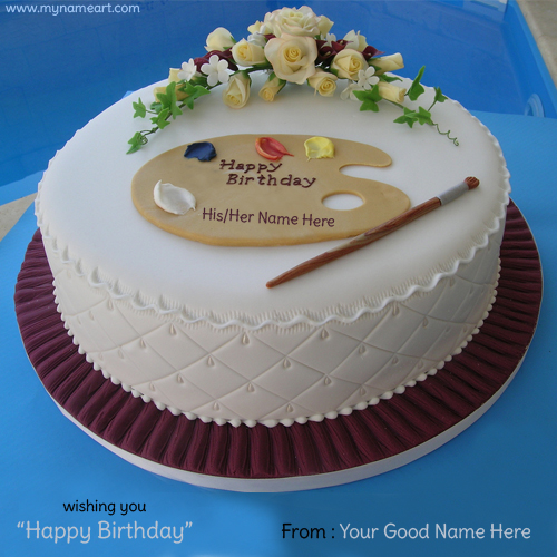 Write Name On Birthday Cake