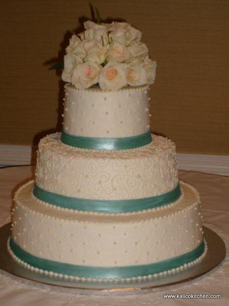 3 Tier Buttercream Wedding Cake