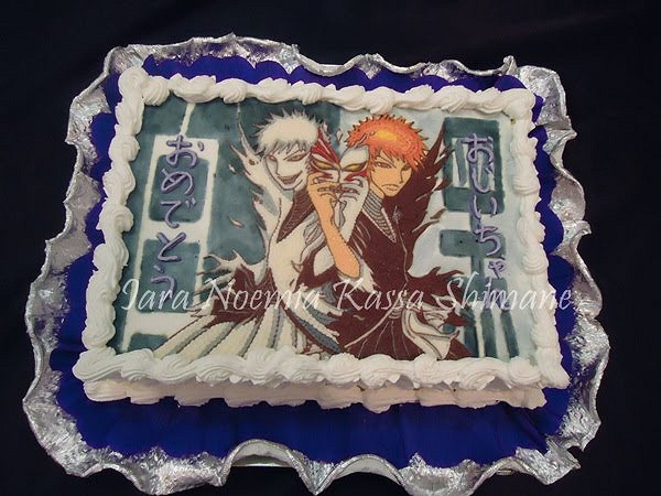 Anime Birthday Cake