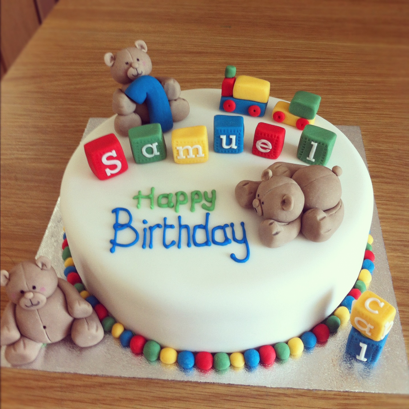 Baby Boy First Birthday Cake Ideas