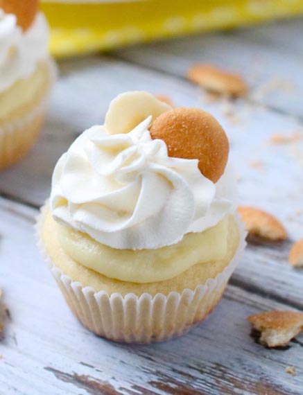 Banana Pudding Cupcakes