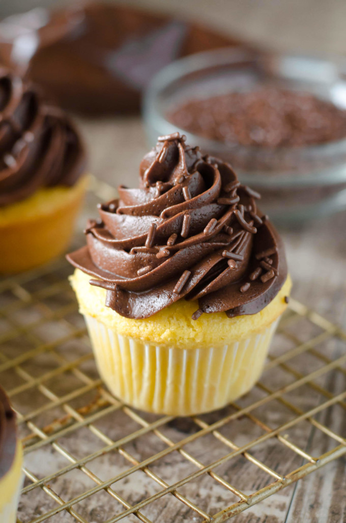 Boston Cream Cupcakes