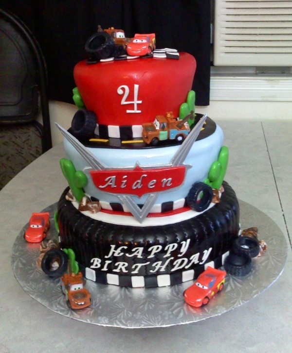 Cars Birthday Cake