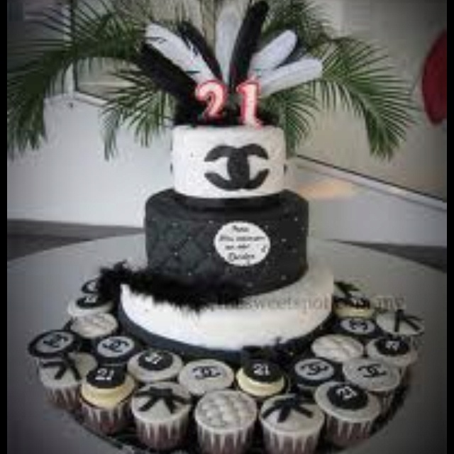 Chanel Birthday Cake