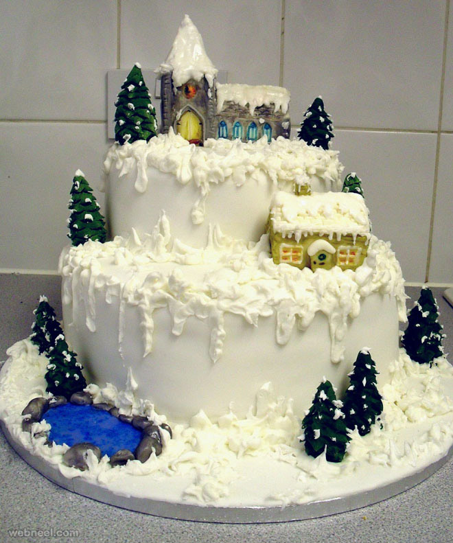 Christmas Cake Decorating Ideas