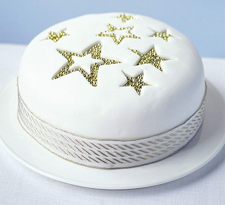 Christmas Cake Decoration Idea