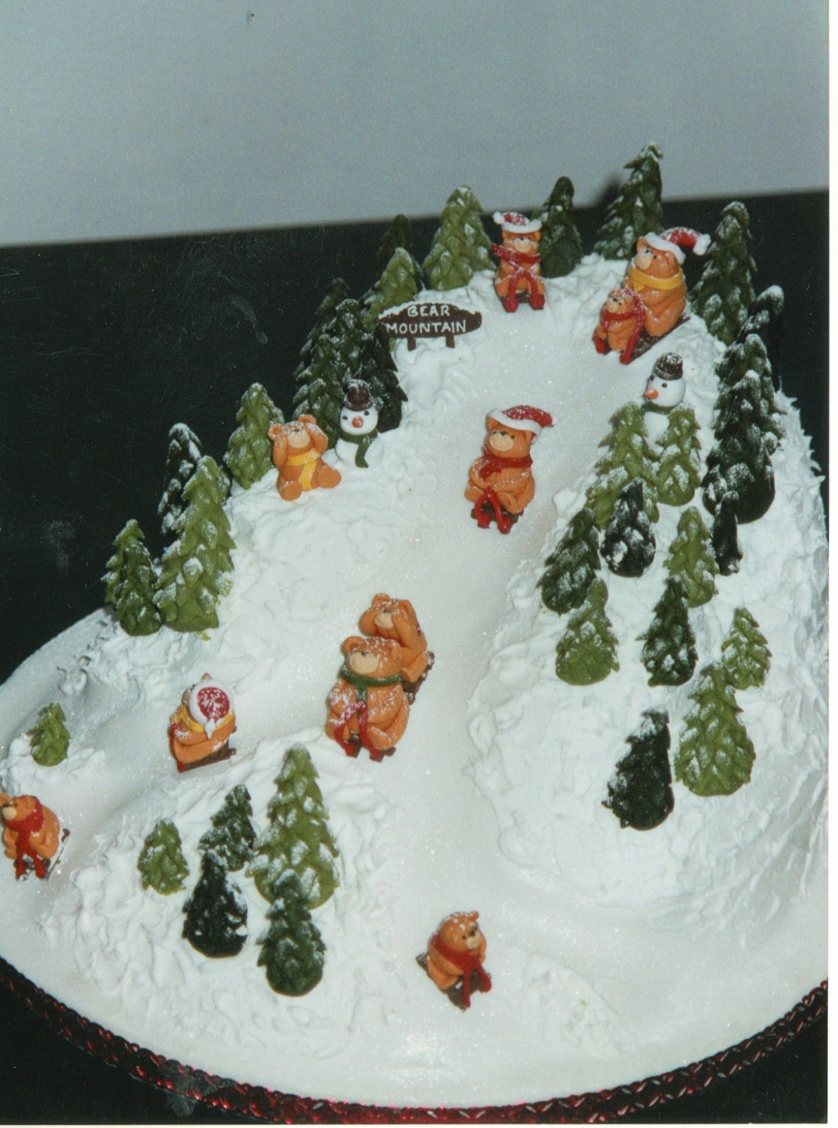 Christmas Mountain Cake