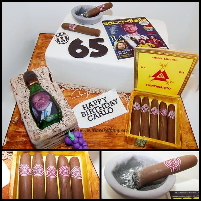 Cigar Retirement Cakes