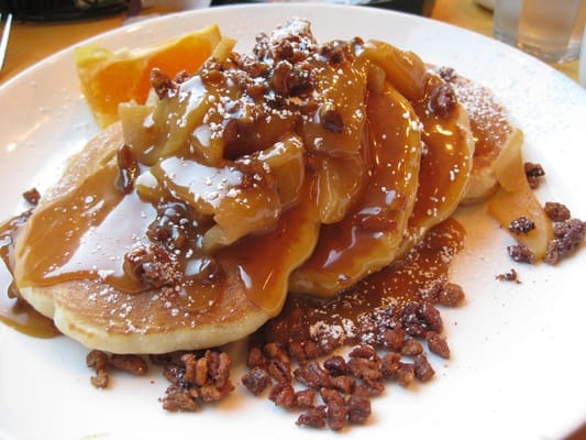 Cinnamon Pecan Pancakes