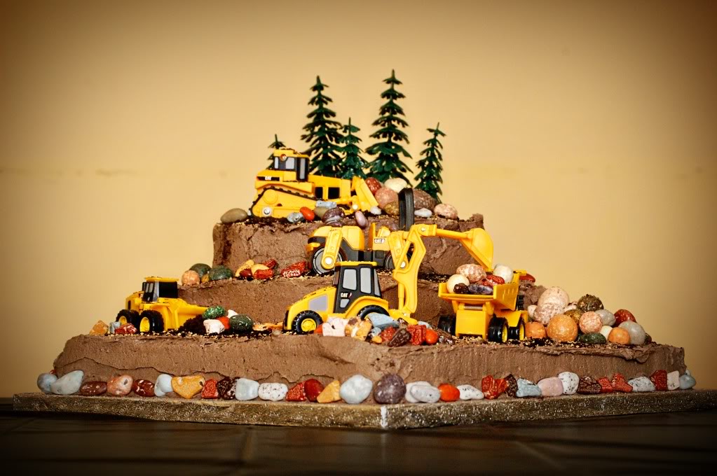 Construction Birthday Cake