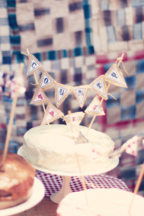 County Fair Birthday Party Cake