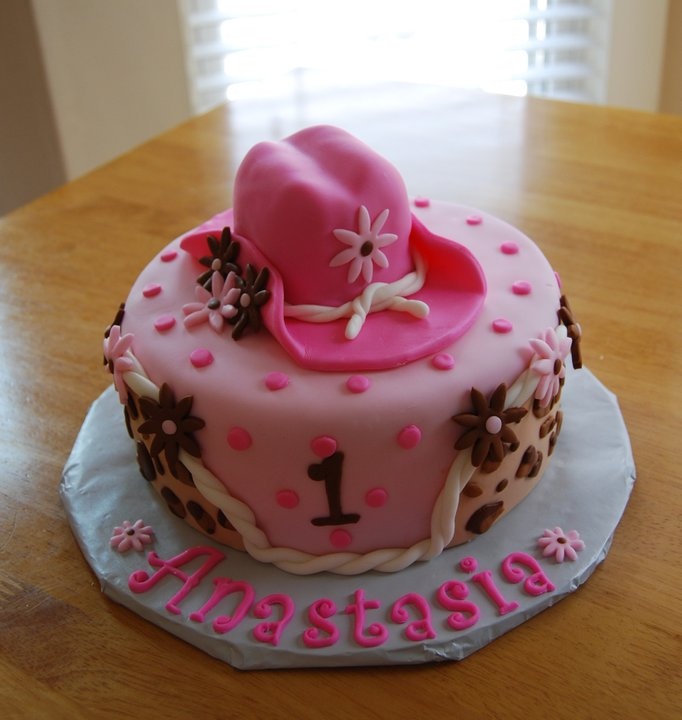 Cowgirl Birthday Party Cake