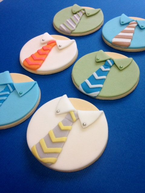 Cupcakes Fondant Ties