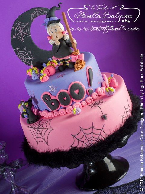 11 Photos of Girly Halloween Birthday Sheet Cakes