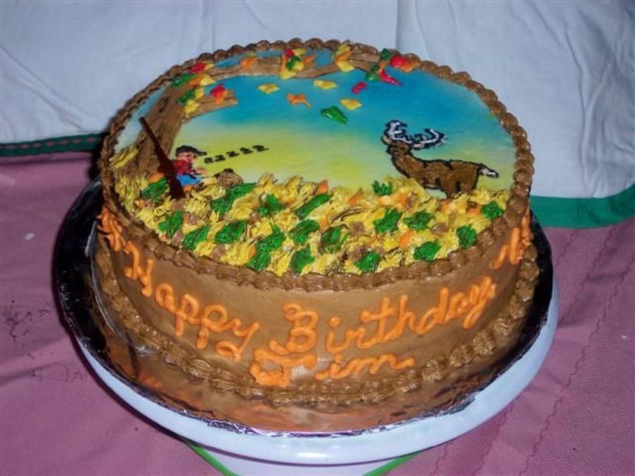 Deer Hunting Birthday Cake Ideas