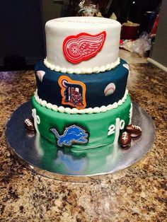 Detroit Lions Cake