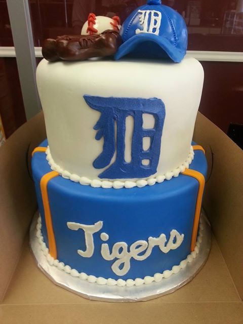 Detroit Tigers Cake