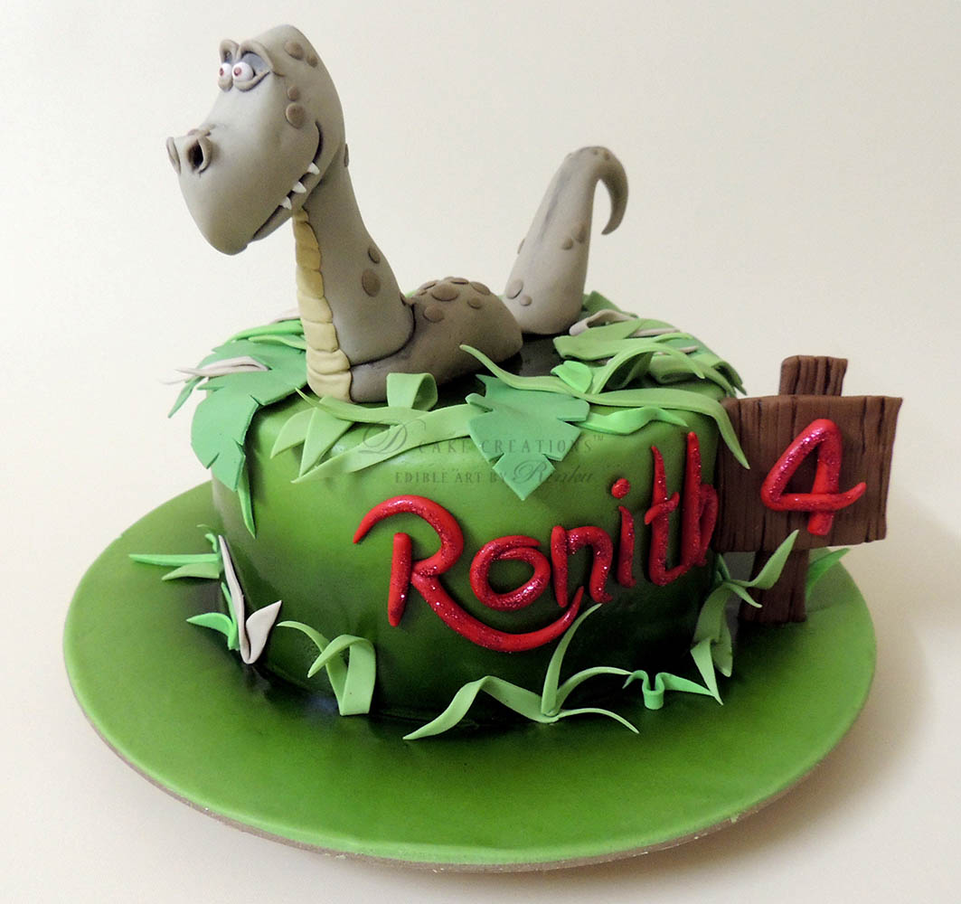 Dinosaur Birthday Cake