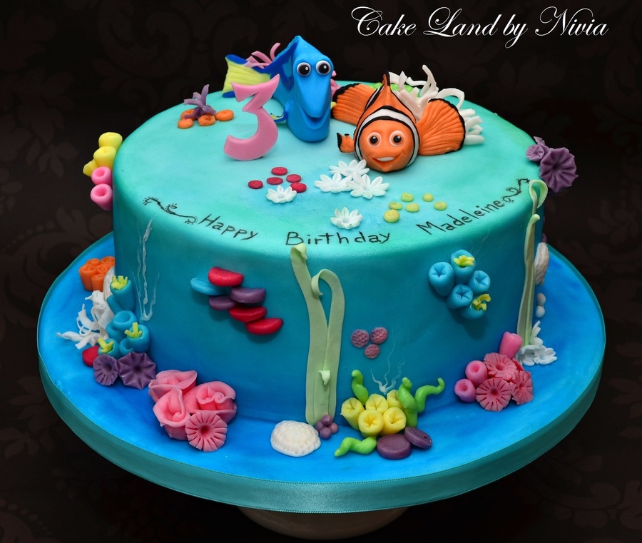 Dory Finding Nemo Birthday Cakes