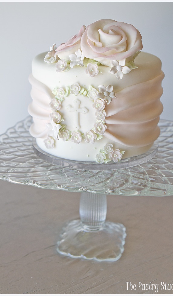 Elegant Christening Cake