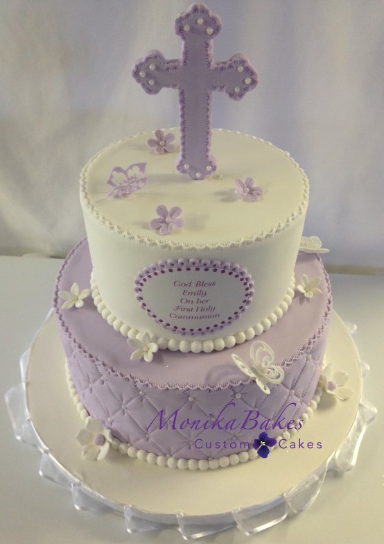 Elegant Communion Cakes Girls