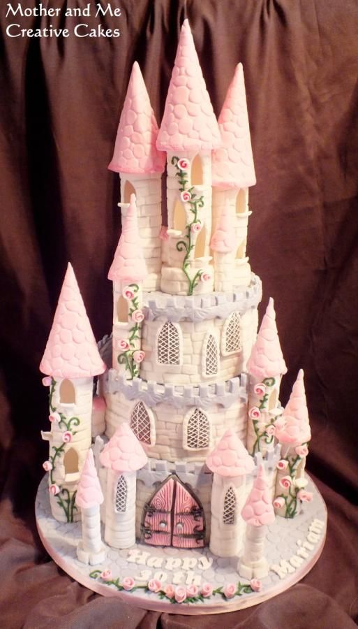 9 Photos of Fairytale Castle Cakes