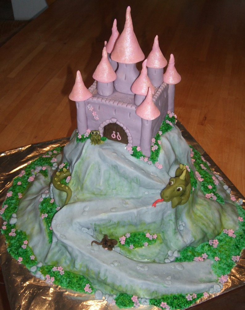 Fairy Tale Castle Cake