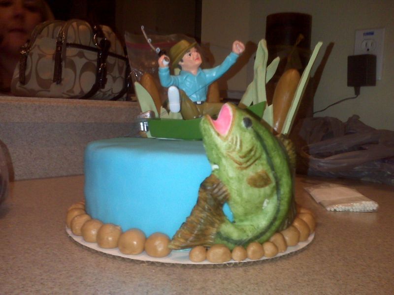 Fishing Birthday Cake Idea