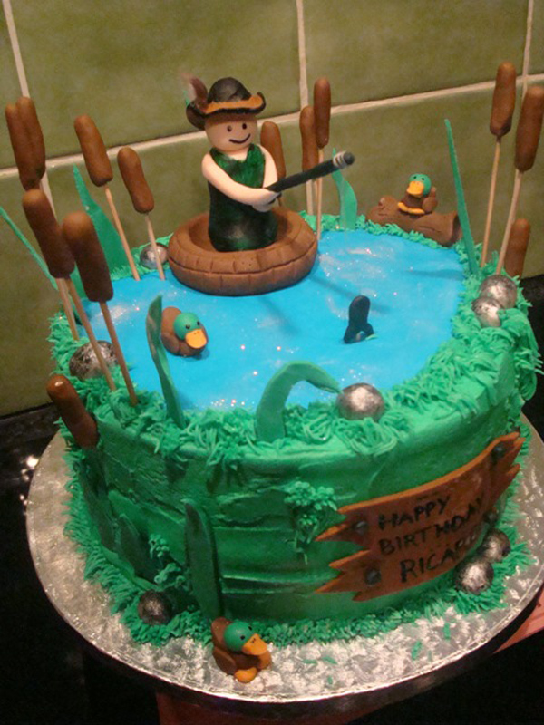 Fishing Cake Decorating Ideas