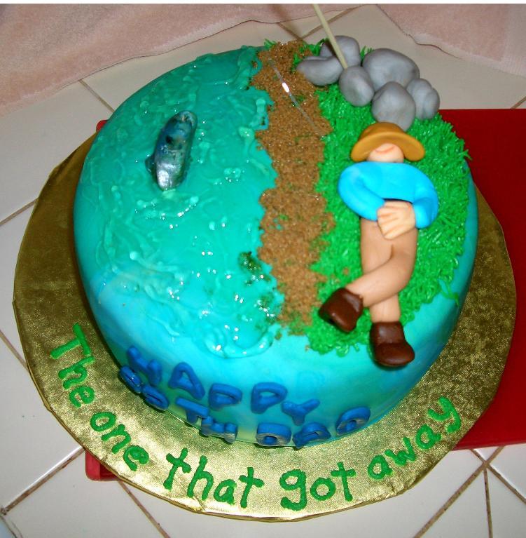 Fishing Cake Decorating Ideas